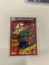 1990 Impel Marvel Comics Super Villains Series 1 RED SKULL #81 🔥SHIPS FREE🔥🔥 picture