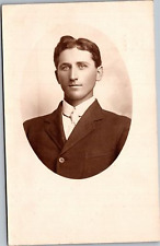 RPPC Young man with wow piercing eyes picture