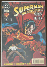 Superman Man of Steel #47 NM 9.4 PERRY WHITE VS ARYAN BROTHERHOOD DC COMICS 1995 picture