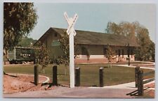Sonoma Valley California CA Depot Park Museum Vintage Chrome Postcard picture