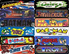 Arcade Sign, Classic Arcade Game Marquee, Game Room Aluminum Sign Choose Game picture
