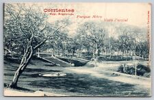 Postcard A 526, Corrientes Rep. Argentina,Parque Mitre, Vista Parcial picture
