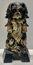 Antique Cast Iron Door Stop Judd #1267 King Charles Spaniel picture
