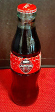 Georgia Bulldogs Back-to-Back National Championship Coca-Cola Glass Bottle 2022 picture