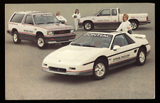 GMC Official Trucks Pace Car 1984 Indianapolis Indy 500 Racing Large Postcard picture