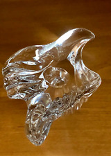 Vintage Gorham Lead Crystal Dove  Candle Holder  Paperweight  West Germany picture