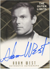 Adam West 2002 Rittenhouse The Outer Limits Premiere Auto Signed 25803 picture