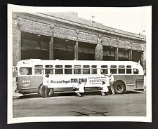 1955 Chicago City Bus General Motors Powerama World's Fair of Power IL VTG Photo picture