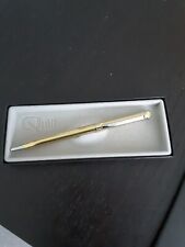 Vintage Quill Ball Point Pen Gold Tone Dry Ink Original Ink picture