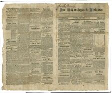 27 Newspapers Lebanon Dauphin (Harrisburg) Counties PA German English fraktur picture