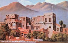 Postcard Cabot's Old Indian Pueblo Desert Hot Springs California CA Vintage picture