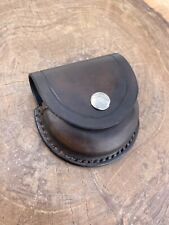 Leather pouch/sheath for Lansky Puck sharpener picture