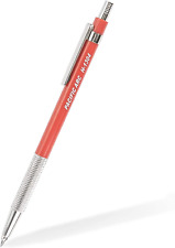 Pacific Arc 2Mm Gravity Fed Lead Holder and Lead Sharpener, Red Drafting Pencil  picture