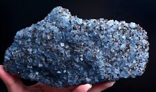 1688g New Find Transparent Blue Cube Fluorite Crystal Cluster Mineral Specimen picture