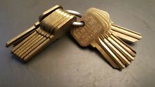 Lot of 12 St. Helena Lock and Safe Key Blanks - Marked: (Do Not Duplicate) picture
