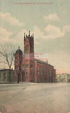 MI, Jackson, Michigan, First Congregational Church,Exterior Scene,Drake Bros Pub picture