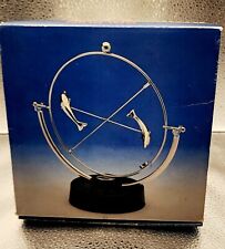 double dolphin kinetic art sculpture, vintage, rare, with original box picture