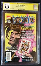 Marvel Vision #21 CGC 9.8 Signed X2 Klaus Janson Howard Mackie WP Gambit Cover picture
