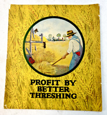 Antique 1922 J.I. Case Profit By Better Threshing Catalog picture