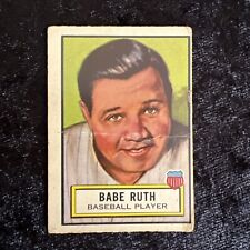 1952 Topps Look n See #15 Babe Ruth New York Yankees picture