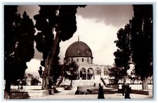 c1920's Omar Mosque Islam Bethlehem Israel  RPPC Photo Unposted Postcard picture