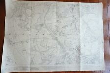 1938 Bromley Staffordshire Brockmoor GWR Great Western Railway OS Railway Map picture