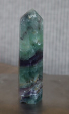 FLUORITE POINT 3.62 INCHES TALL/ 114 GRAMS picture