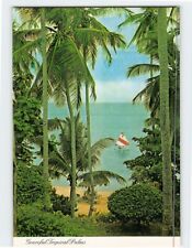 Postcard Graceful Tropical Palms Jamaica picture
