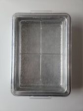 REMA Insulated Double Wall 13x9x2.25” Aluminum Cake Pan Baking Vintage w/ Lid picture