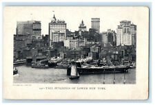 c1905s Tall Buildings of Lower New York NY Unposted Antique Postcard picture
