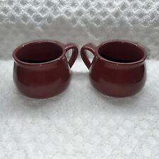 2 Piece McCormick Tea Cup Burgundy Baltimore MD Great Condition picture