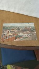 1900s Alton IL Illinois Birds Eye View Of Manufacturing District Used Postcard picture