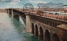 Postcard MO St Louis Missouri Eads Bridge Posted 1907 DB Vintage PC G7979 picture