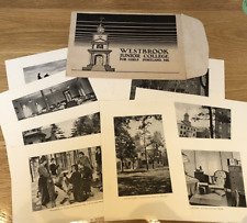 Westbrook Junior College for Girls, Portland Maine- 8 Photos and Mailer - c1930s picture