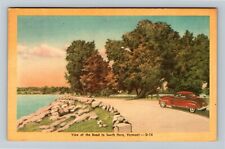South Hero VT, View Road, Vermont Vintage Postcard picture