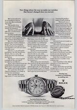 Original Vintage Rolex Oyster Day-Date Magazine Print Ad 1971 Watch Ephemera  picture