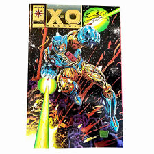 X-O Manowar #0 Chromium Cover (Valiant 1993 NM) Autographed by Bob Layton picture