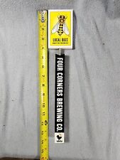 Four Corners Local Buzz Honey-Rye Golden Ale Beer Tap Handle 13” Tall - FCBC picture