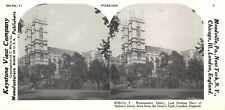 Stereoview Westminster Abbey from Dean's Yard Vintage Reproduction picture