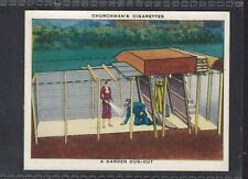 WW2 AIR RAID PRECAUTIONS - GARDEN DUG - OUT - 90 + year old UK Card # 10 picture