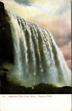Niagara Falls American Falls From Below Undivided Back  Postcard C-1906  picture