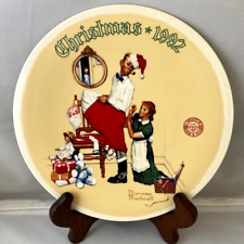 Norman Rockwell Collector Plate THE CHRISTMAS SURPRISE Original w Certificate picture