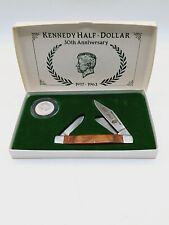 Vintage 30th Anniversary Kennedy Half Dollar and Cherokee Knife set picture