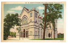 Buffalo NY Postcard St Josephs Cathedral picture