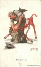 C-1910- Darling Western Art Cowboy Artist impression Postcard 22-1635 picture