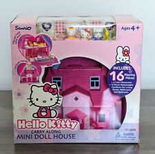 Hello Kitty Carry Along Mini Doll House Vintage 2000 New In Box Sanrio picture