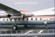 1961 Slide Man Closing Door Bonanza Airlines Fairchild F-27A Silver Dart #70 picture