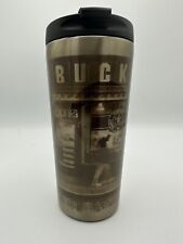 New & Rare Starbucks Pike Place Stainless Steel Tumbler 16oz 2014 Limited picture