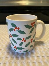 Waechtersbach Christmas Mug - Holly-Vintage - Made in Spain picture