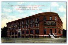 c1910's Office And Salesroom University And Raymond Aves. St. Paul MN Postcard picture